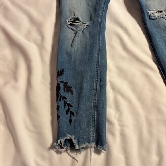 Express Super High Rise Ankle Leggings - Size 10R - Picture 4 of 11